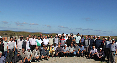 Samsun'un Bafra Ovası'nda vatandaşlardan su baskınları için eylem