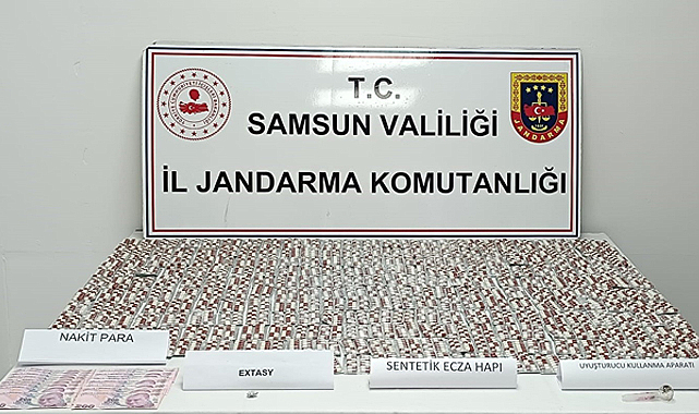 Samsun'un Canik ilçesinde uyuşturucu operasyonu