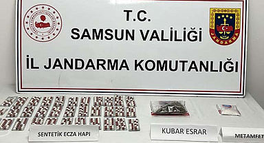 Samsun'un Canik ilçesinde uyuşturucu operasyonu