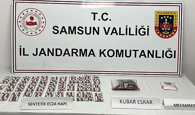 Samsun'un Canik ilçesinde uyuşturucu operasyonu