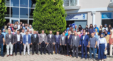 Samsun Vezirköprü'de üniversiteyi kazanan öğrencilere veda programı