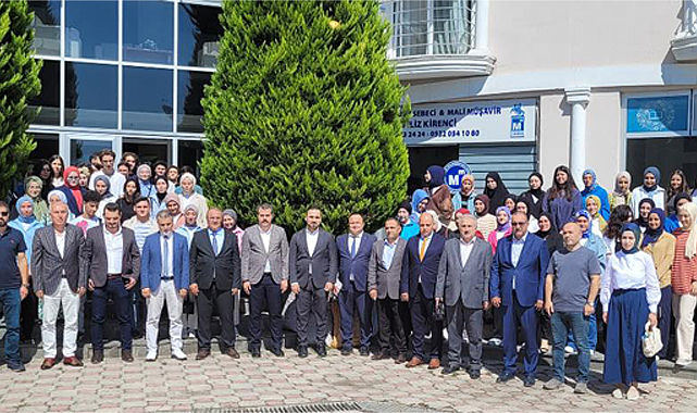 Samsun Vezirköprü'de üniversiteyi kazanan öğrencilere veda programı