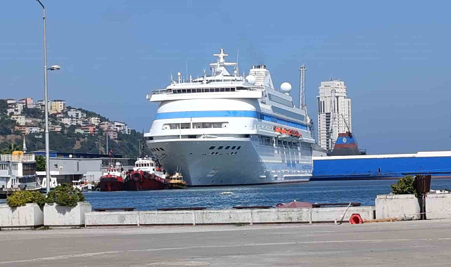 Samsun'da kruvaziyer turizmi hareketliliği