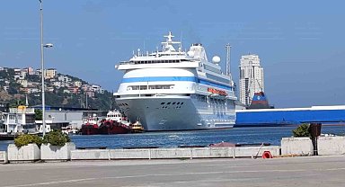 Samsun'da kruvaziyer turizmi hareketliliği
