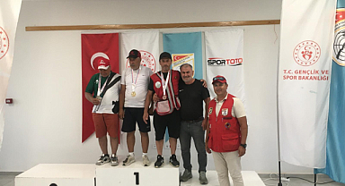 Samsunlu sporcu Murat Aktaş Türkiye 3.sü oldu