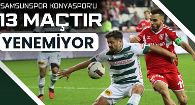 Samsunspor 13 maçtır Konyaspor'u yenemiyor