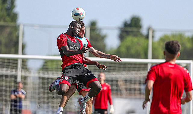Samsunspor Başakşehir maçı hazırlıklarına başladı