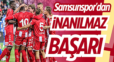 Samsunspor'dan inanılmaz başarı! Deplasman sendromu tarihe karıştı
