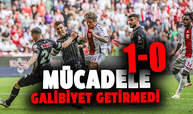 Samsunspor, Konyaspor'a 1-0 mağlup oldu