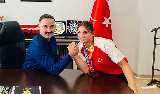 Samsunlu Şaziye 9 ayda dünya şampiyonu oldu