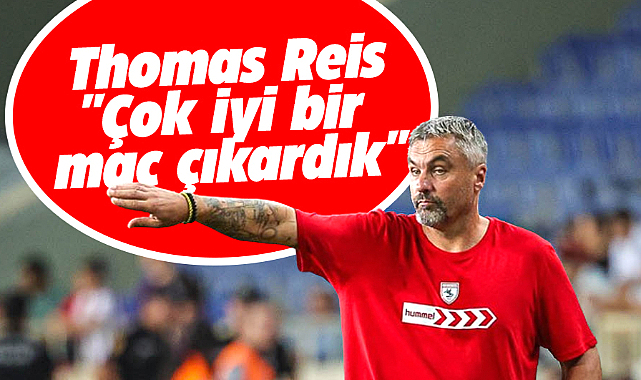 Thomas Reis 3-0 yendikleri Hatayspor maçı ile ilgili açıklama yaptı