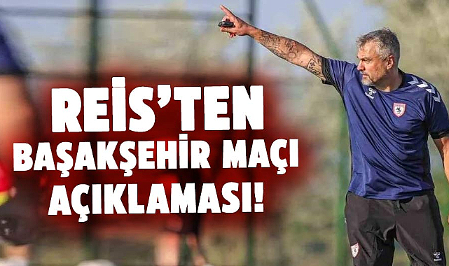Thomas Reis'ten Başakşehir maçı açıklaması!