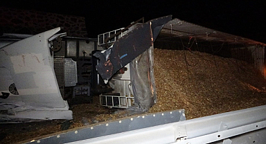 Tır sürücüsü feci kazada can verdi