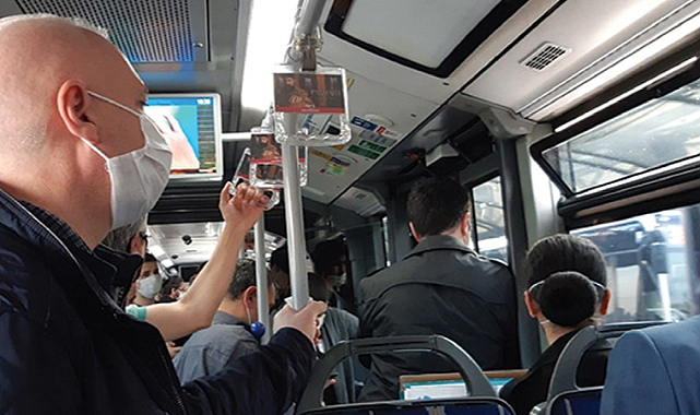 Toplu taşıma kullananlar dikkat! Bulaşıcı hastalık riski var