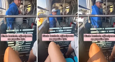 Toplu taşımada kendini taciz eden adamı saniye saniye kaydetti! Görüntüler Türkiye’den