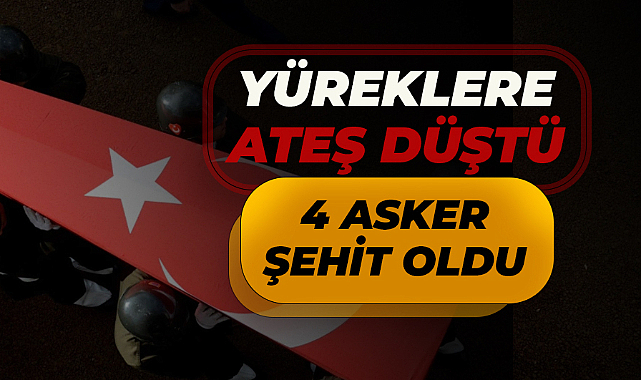 Tunceli'de askeri araç devrildi: 4 şehit, 1 ağır yaralı