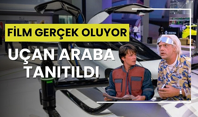 Ünlü marka uçan arabasını tanıttı Xpeng'in "Kara Uçak Gemisi"