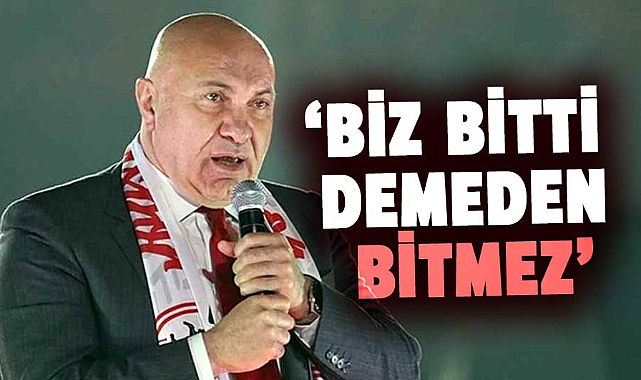 Yüksel Yıldırım'dan maç sonrası açıklama: Biz bitti demeden bitmez