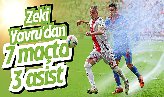 Zeki Yavru'dan 7 maçta 3 asist