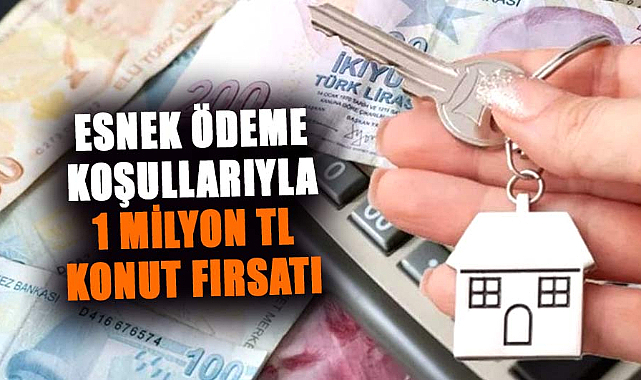 Ziraat Bankası'ndan esnek ödeme koşullarıyla 1 milyon TL konut fırsatı
