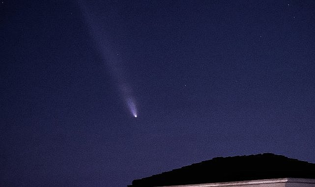 80 bin yılda bir görülen kuyruklu yıldız görüntülendi