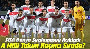 A Milli Futbol Takımı FIFA dünya sıralaması belli oldu