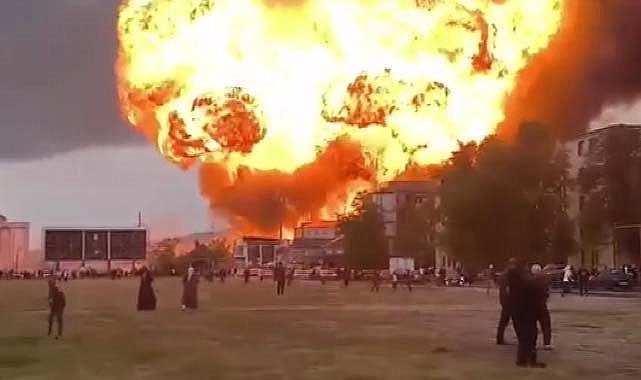 Akaryakıt istasyonunda patlama: 4 ölü