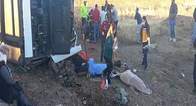 Aksaray-Ankara kara yolunda feci kaza! Çok sayıda ölü ve yaralı 