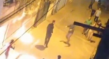 Babasının evine sığınan kadına molotoflu saldırı