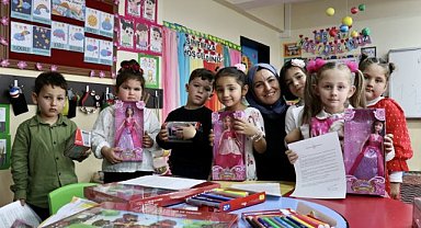 Bakan Ersoy’dan Samsun’daki öğrencilere hediye