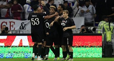 Beşiktaş, Lyon'u deplasmanda yenerek 3 puanı kaptı