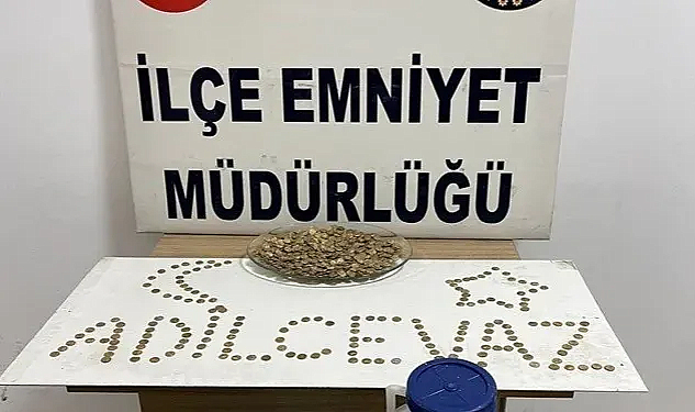 Bidondan peynir değil, 900 sikke altın çıktı! 