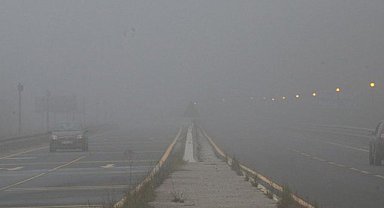 Bu illerde sis ulaşımı yavaşlattı