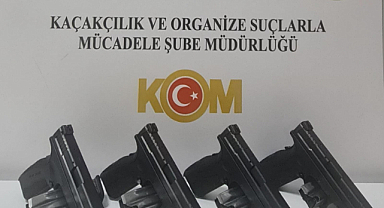 Çarşamba'da silah operasyonu