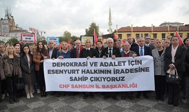 CHP Samsun'dan Ahmet Özer'in tutuklamasına tepki