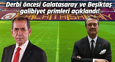 Derbi öncesi Galatasaray ve Beşiktaş galibiyet primleri açıklandı!