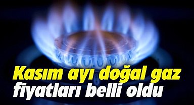 Doğal gazda kasım ayında tarife değişmedi