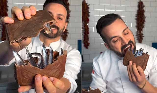 Dubai çikolatasına Karadeniz'den rakip geldi! Hamsili çikolata