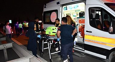 Dur ihtarına uymadı! Polise çarptı