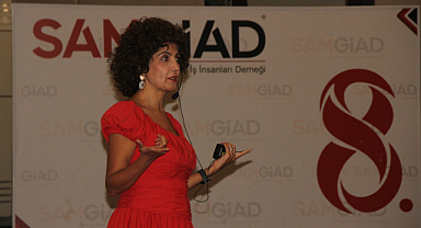 Eğitimci Yazar Hülya Mutlu SAMGİAD'ın konuğu oldu