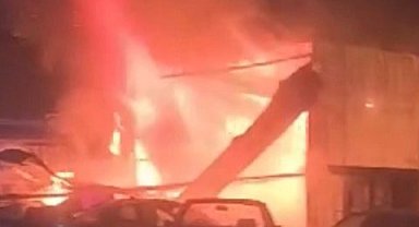 Eşiyle tartıştı! İş yerini ateşe verdi