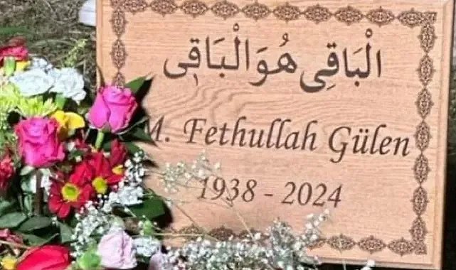 FETÖ elebaşı Gülen’in mezar taşındaki şok ayrıntı!