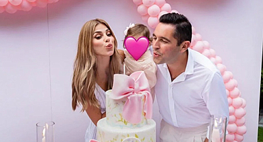 Hacı Sabancı ve Nazlı Sabancı'nın kızları Arzu Alara 1 yaşında