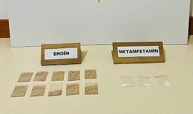 Havza'da eroin ele geçirildi