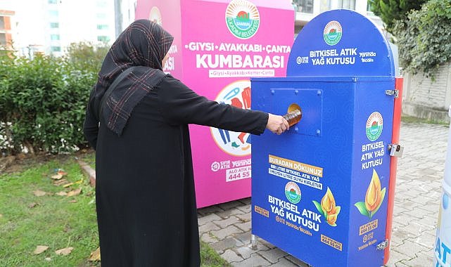 İlkadım Belediyesi, Bitkisel Atık Yağları geri dönüşüme kazandırıyor