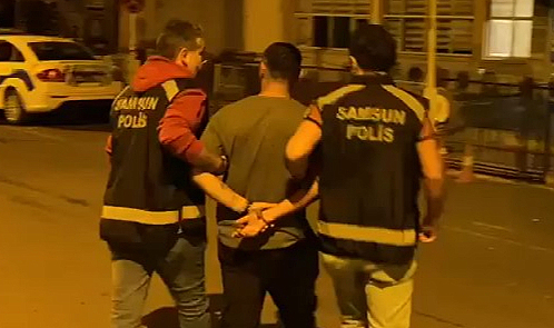 İlkadım'da 25 yıl hapis cezası bulunan şahıs yakalandı