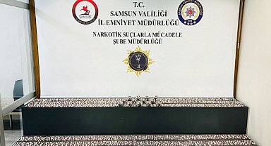 İlkadım’da 5 bin 530 adet sentetik ecza ele geçirildi