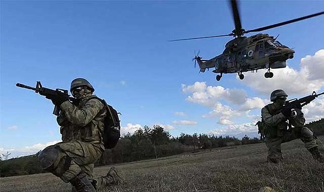 Irak'ın kuzeyinde 12 terörist öldürüldü