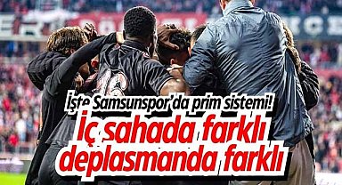 İşte Samsunspor’da prim sistemi! İç sahada farklı, deplasmanda farklı