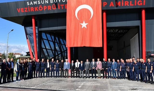 İtfaiye teşkilatı 310 yıllık tarihiyle Samsun'da kutlandı